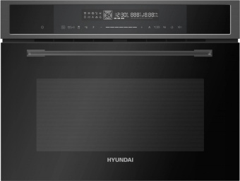 Духовой шкаф Электрический Hyundai HMEO 6580 DX черный от магазина РЭССИ