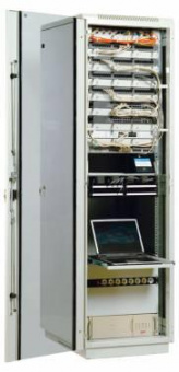 Шкаф коммутационный ЦМО (ШТК-М-42.6.8-1ААА) напольный 42U 600x800мм пер.дв.стекл задн.дв.стал.лист 2 бок.пан. направл.под закл.гайки 550кг серый 655мм 104.6кг 180град. 2030мм от магазина РЭССИ