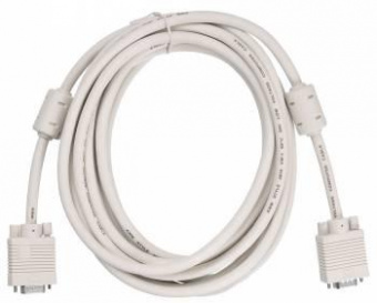 Кабель Buro CAB016S-5M VGA (m) VGA (m) 5м феррит.кольца серый от магазина РЭССИ