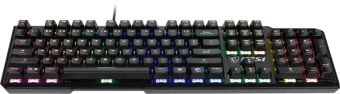 Клавиатура MSI VIGOR GK41 LR RU механическая черный USB Multimedia for gamer LED (S11-04RU248-CLA) от магазина РЭССИ
