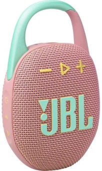 Колонка порт. JBL Clip 5 розовый 7W Mono BT 1400mAh от магазина РЭССИ