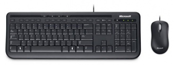Клавиатура + мышь Microsoft Wired 600 клав:черный мышь:черный USB Multimedia (APB-00011) от магазина РЭССИ
