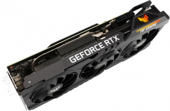 Видеокарта Asus PCI-E 4.0 TUF-RTX3060TI-O8GD6X-GAMING NVIDIA GeForce RTX 3060Ti 8192Mb 256 GDDR6X 1755/19000 HDMIx2 DPx3 HDCP Ret от магазина РЭССИ