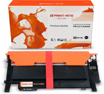Картридж лазерный Print-Rite TFSFQPBPU1J PR-CLT-K404S CLT-K404S черный (1500стр.) для Samsung SL-C430/C430W/C480/C480W/C480FW от магазина РЭССИ