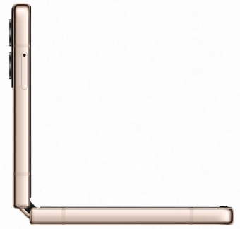Смартфон Samsung SM-F721B Galaxy Z Flip 4 256Gb 8Gb золотистый раскладной 3G 4G 1Sim 6.7" 1080x2640 Android 12 12Mpix 802.11 a/b/g/n/ac/ax NFC GPS GSM900/1800 GSM1900 TouchSc Protect от магазина РЭССИ