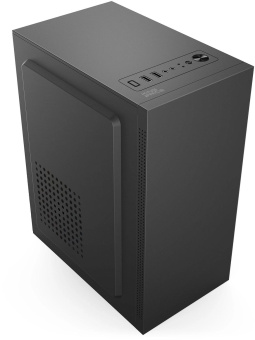 Корпус KingPrice KPCC-MN202 черный без БП mATX 1x80mm 1x120mm 2xUSB2.0 audio от магазина РЭССИ