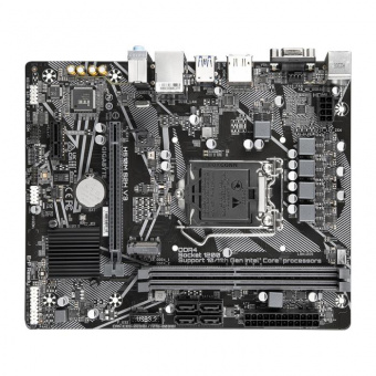 Материнская плата Gigabyte H510M S2H V3 2.0 Soc-1200 Intel Q470 2xDDR4 mATX AC`97 8ch(7.1) GbLAN+VGA+HDMI+DP от магазина РЭССИ