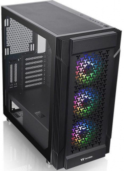 Корпус Thermaltake Versa T27 TG ARGB черный без БП ATX 4x120mm 6x140mm 2xUSB3.0 audio bott PSU от магазина РЭССИ