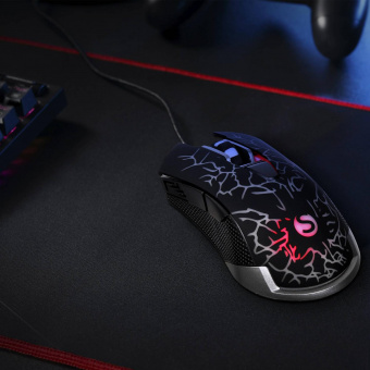 Мышь SunWind SW-M705G черный оптическая (3600dpi) USB для ноутбука (6but) от магазина РЭССИ