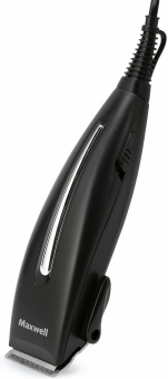 Машинка для стрижки Maxwell MW-2112 черный 15Вт (насадок в компл:4шт) от магазина РЭССИ