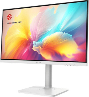 Монитор MSI 23.8" Modern MD2412PW белый IPS LED 1ms 16:9 HDMI M/M матовая HAS Piv 300cd 178гр/178гр 1920x1080 100Hz FreeSync FHD USB 4.65кг от магазина РЭССИ