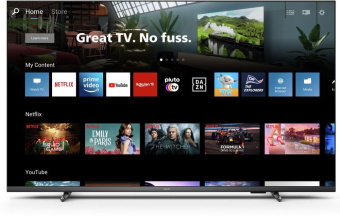 Телевизор LED Philips 55" 55PUS7608/60 антрацитовый 4K Ultra HD 60Hz DVB-T DVB-T2 DVB-C DVB-S DVB-S2 USB WiFi Smart TV (RUS) от магазина РЭССИ