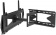 Кронштейн для телевизора Hama Fullmotion Professional черный 37"-80" макс.40кг настенный поворот и наклон от магазина РЭССИ