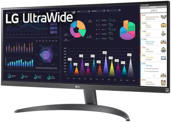 Монитор LG 29" UltraWide 29WQ500-B черный IPS LED 21:9 HDMI матовая 1000:1 250cd 178гр/178гр 2560x1080 100Hz FreeSync DP FHD 4.5кг от магазина РЭССИ