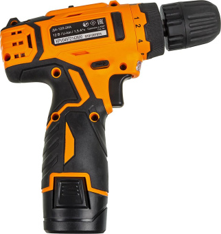 Дрель-шуруповерт Вихрь ДА-12Л-2КА аккум. патрон:быстрозажимной (72/14/26) от магазина РЭССИ