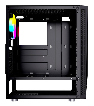 Корпус GMNG GG-CC100 черный без БП ATX 5x120mm 2xUSB2.0 1xUSB3.0 audio bott PSU от магазина РЭССИ