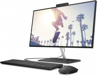 Моноблок HP 24-cb1024nh 23.8" Full HD Touch i5 1235U (1.3) 8Gb SSD512Gb Iris Xe CR Free DOS GbitEth WiFi BT 65W клавиатура мышь Cam черный 1920x1080 от магазина РЭССИ
