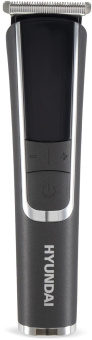 Триммер Hyundai H-HT6061 серебристый металлик/серебристый (насадок в компл:4шт) от магазина РЭССИ