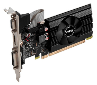 Видеокарта MSI PCI-E N730K-2GD3/LP NVIDIA GeForce GT 730 2Gb 64bit GDDR3 902/1600 DVIx1 HDMIx1 CRTx1 HDCP Ret low profile от магазина РЭССИ
