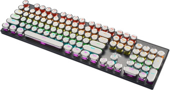 Клавиатура GMNG GG-KB815X механическая черный/белый USB Multimedia for gamer LED (1913914) от магазина РЭССИ