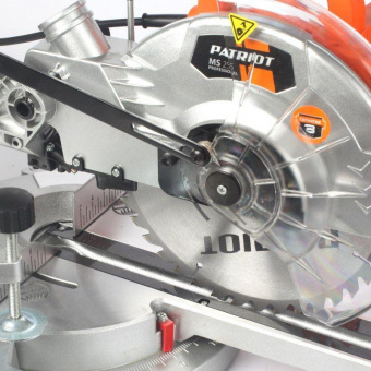 Торцовочная пила Patriot MS 255 1800Вт 5000об/мин d=255мм от магазина РЭССИ