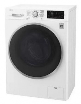 Стиральная машина LG F2J6NM7W класс: D загр.фронтальная макс.:6кг (с сушкой) белый от магазина РЭССИ