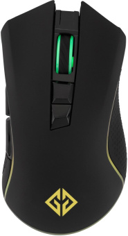 Мышь GMNG GG-MS400WO черный оптическая (10000dpi) беспроводная USB (7but) от магазина РЭССИ