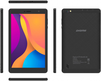 Планшет Digma CITI 8443E 4G T310 4C RAM4Gb ROM128Gb 8" IPS 1920x1200 3G 4G Android 11 серый 5Mpix 2Mpix BT GPS WiFi Touch microSD 128Gb 3500mAh от магазина РЭССИ