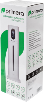 Увлажнитель воздуха Primera HUP-W3080-TA 25Вт (ультразвуковой) белый от магазина РЭССИ