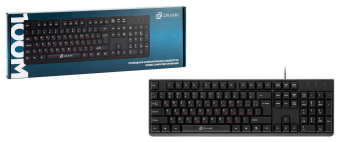 Клавиатура Оклик 100M HW3 черный USB (654570) от магазина РЭССИ