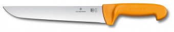 Нож Victorinox Swibo (5.8431.26) стальной для забоя/разделки лезв.260мм прямая заточка оранжевый от магазина РЭССИ