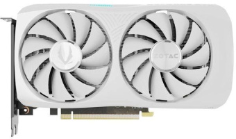Видеокарта Zotac PCI-E 4.0 RTX 4060 Ti TWIN EDGE OC WHITE ED NVIDIA GeForce RTX 4060TI 8Gb 128bit GDDR6 2565/18000 HDMIx1 DPx3 HDCP Ret от магазина РЭССИ