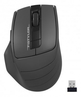 Мышь A4Tech Fstyler FG30S серый оптическая (2000dpi) silent беспроводная USB (6but) от магазина РЭССИ