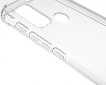 Чехол (клип-кейс) для Motorola Moto G20 Brosco прозрачный (MOTO-G20-HARD-TPU-TRANSPARENT) от магазина РЭССИ