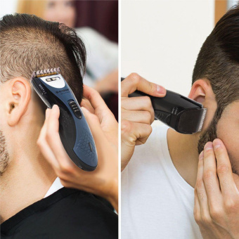 Машинка для стрижки Endever Sven 972 черный/синий 3Вт (насадок в компл:1шт) от магазина РЭССИ