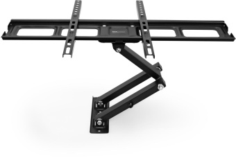 Кронштейн для телевизора Buro MF2 черный 32"-70" макс.35кг настенный поворотно-выдвижной и наклонный от магазина РЭССИ