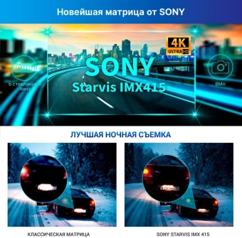 Видеорегистратор с радар-детектором TrendVision DriveCam Real 4K Signature LNA GPS ГЛОНАСС от магазина РЭССИ