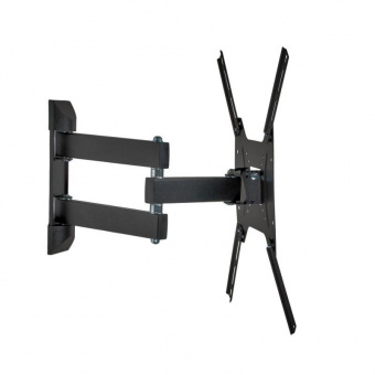 Кронштейн для телевизора Kromax OPTIMA-404 черный 15"-55" макс.35кг настенный поворотно-выдвижной и наклонный от магазина РЭССИ