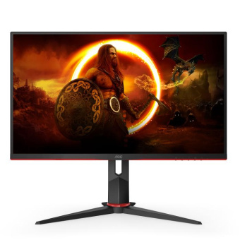 Монитор AOC 27" Q27G2S черный/красный IPS LED 1ms 16:9 HDMI матовая HAS Piv 1000:1 350cd 178гр/178гр 2560x1440 165Hz DP 2K 5.6кг от магазина РЭССИ