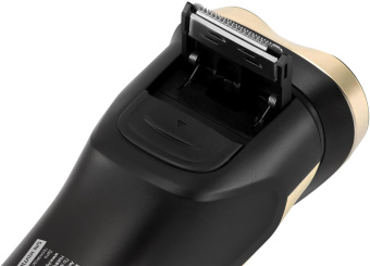 Бритва роторная Hyundai H-SH8081 реж.эл.:3 питан.:аккум. черный/золотистый от магазина РЭССИ