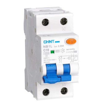 Автомат дифференциальный NB1L 1P+N C10 30мА тип AC 10кА (36mm) (R) от магазина РЭССИ