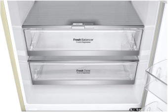 Холодильник LG GC-B569PECM 2-хкамерн. бежевый глянц. от магазина РЭССИ