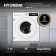Стиральная машина Hyundai HWM 7121 класс:A+++ загрузка до 7кг отжим:1200об/мин белый от магазина РЭССИ
