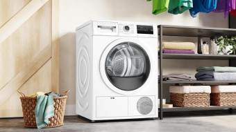 Сушильная машина Bosch WTN86201ME кл.энер.:A макс.загр.:8кг белый от магазина РЭССИ