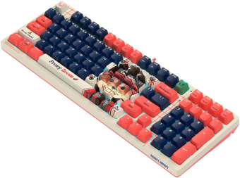 Клавиатура A4Tech Bloody AT98 Proxy Boom механическая бежевый/красный USB for gamer LED (AT98) от магазина РЭССИ