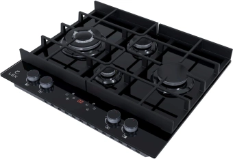 Газовая варочная поверхность Lex GVG 644 T BL черный от магазина РЭССИ