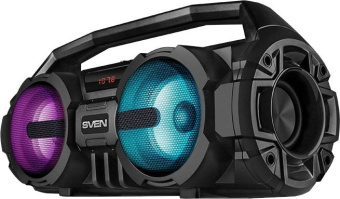 Колонка порт. Sven АС PS-415 черный 12W 2.0 BT/USB 1500mAh (SV-019631) от магазина РЭССИ