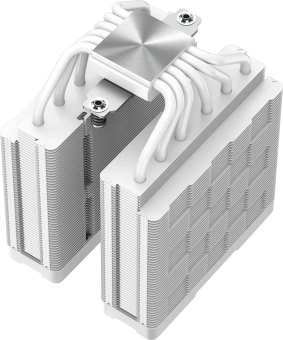 Устройство охлаждения(кулер) Deepcool AG620 Digital Wh ARGB Soc-AM5/AM4/1151/1200/2066/1700 4-pin 29.4dB Al+Cu 260W 1370gr LED Ret от магазина РЭССИ