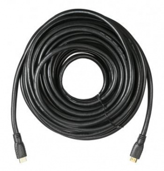 Кабель аудио-видео Buro HDMI 2.0 HDMI (m)/HDMI (m) 20м. Позолоченные контакты черный (BHP HDMI 2.0-20) от магазина РЭССИ