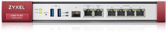 Межсетевой экран Zyxel USG Flex 200 (USGFLEX200-EUCI01F) 10/100/1000BASE-TX/SFP серебристый от магазина РЭССИ